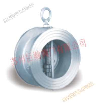 Stainless steel clamp type double disc check valve