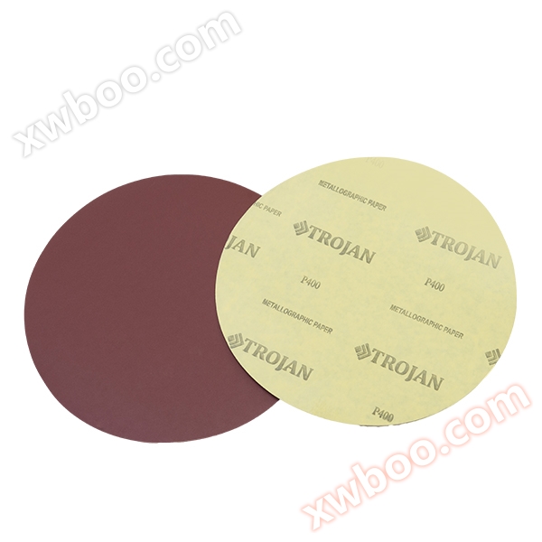 アルミナ金相研磨紙（裏ゴム/裏ゴムなし）