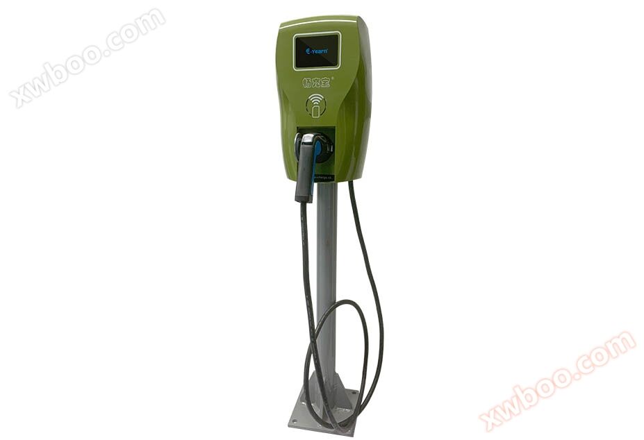 Wall mounted QR code charging station, column mounted QR code charging station
