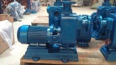 Industrial self-priming pump