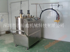 Tủ lạnh điều hòa không khí Tủ đông Sandwich Filling Foam Polyurethane Filling Machine