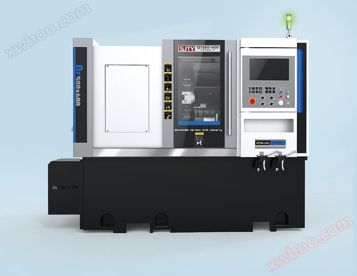 QT500-400 inclined bed CNC hard turning machine tool