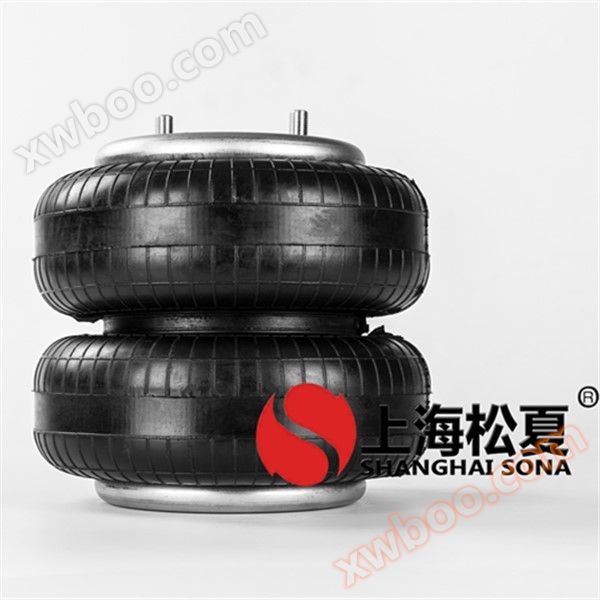 JBFフランジ巻き式ゴム空気ばねの動作原理