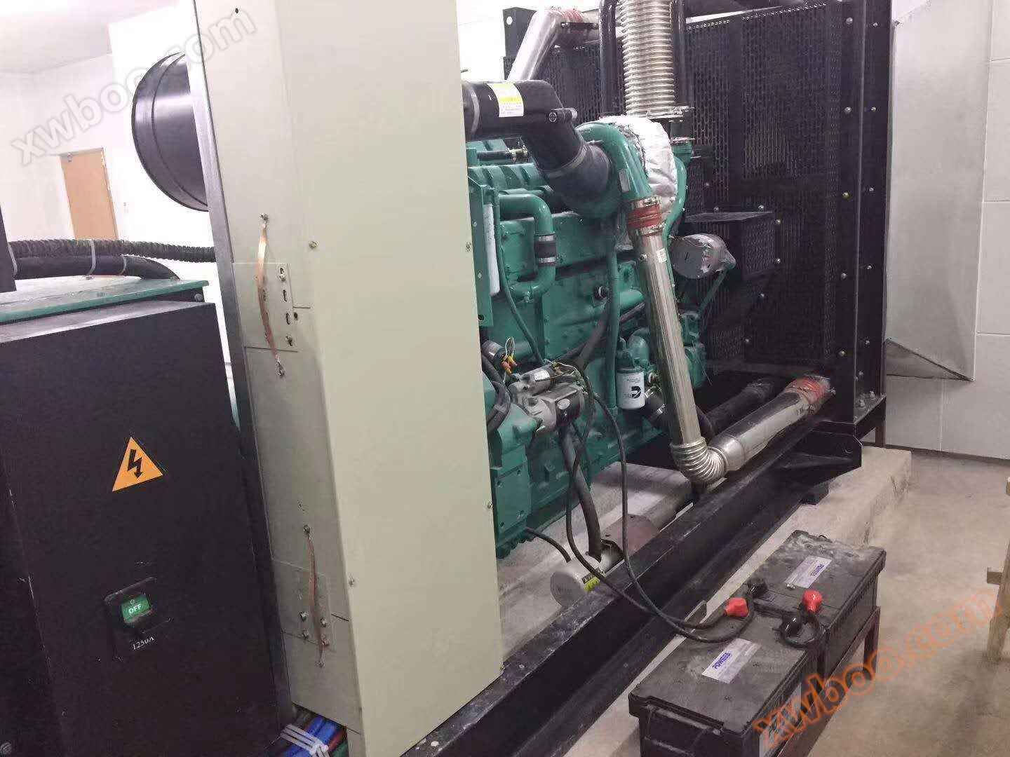 Noise reduction treatment for generator room