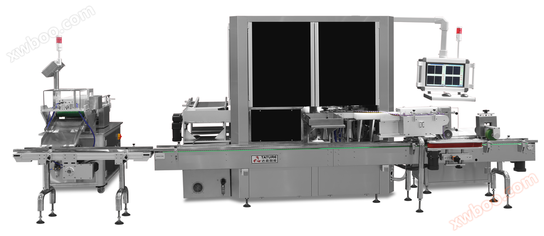 TOVL-18 A縦型ランプ検査ラベル入託一体機
